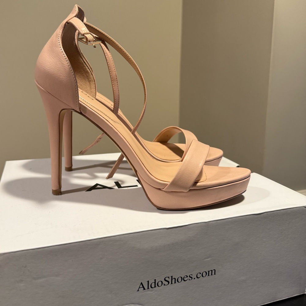 Aldo Women's Pink High Heel Sandals
